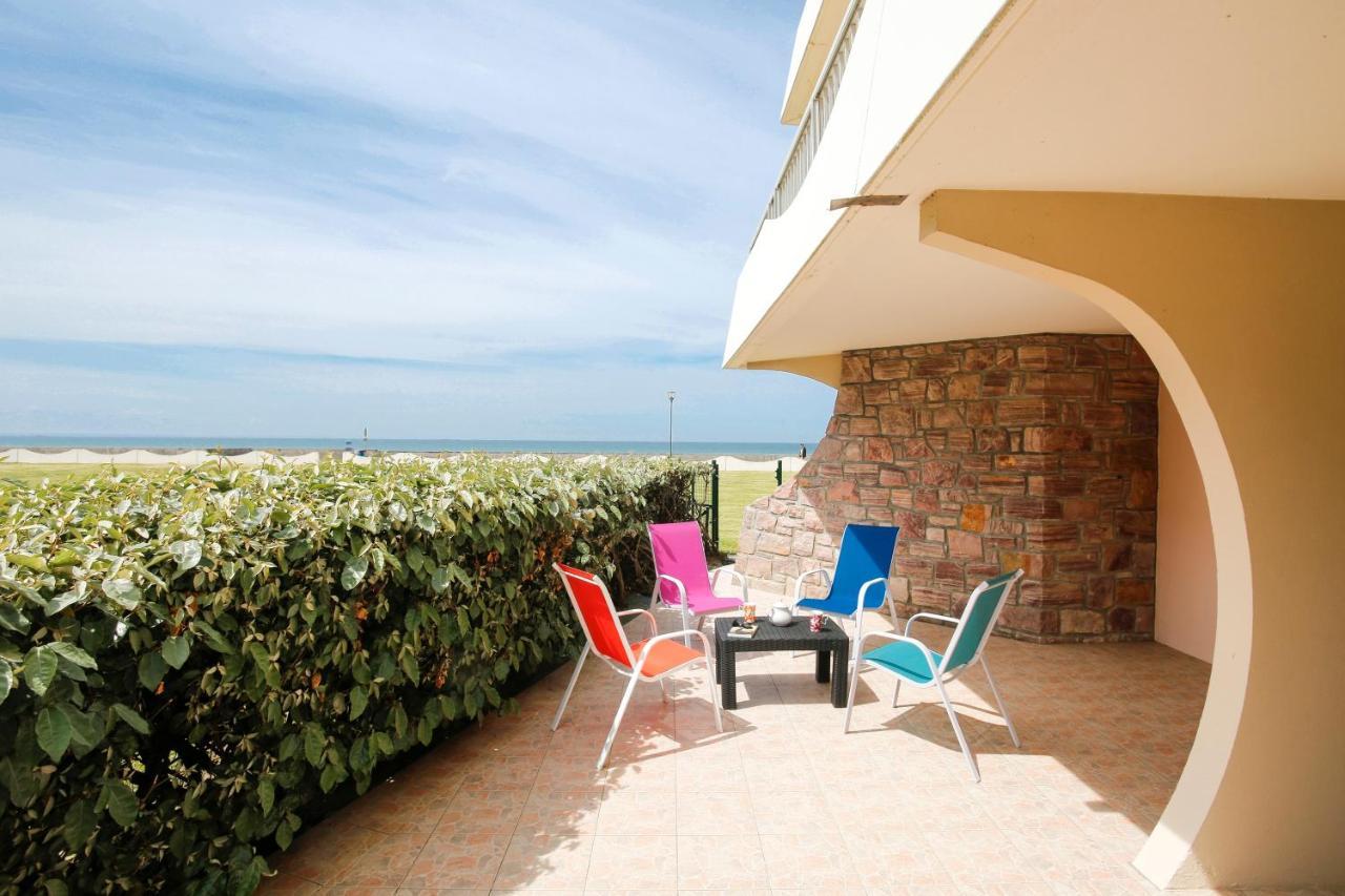 La Coquille - Appartement Vue Mer Эрки Экстерьер фото